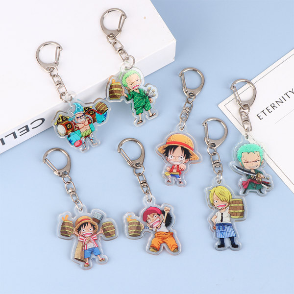 Cartoon Anime Perifer Akryl Nøglering Taske Pendant Mobil Ph 03