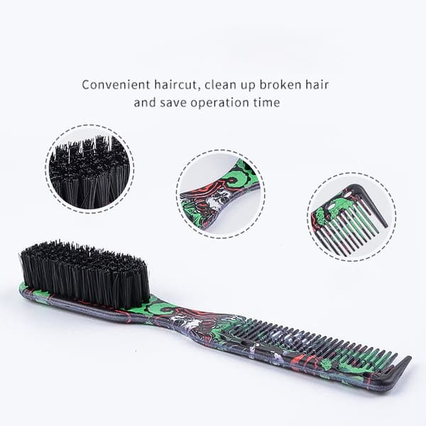 Frisör Mjukt hår Borste Barber Neck Duster Brutet hår Rem C