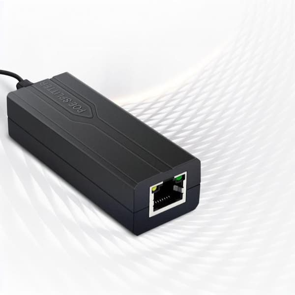 Deler POE 48V til 12V IEEE 802.3af POE Splitter Adapter til Se
