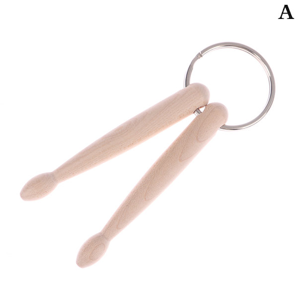 Mini Drum Sticks Avaimenperä Puiset Rumputikut Avaimenperä Avaimenperä Avaimenperä A
