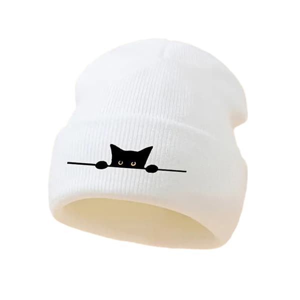 Vintermössor för unisex mössor stickade mössor varmare Bonne Beige