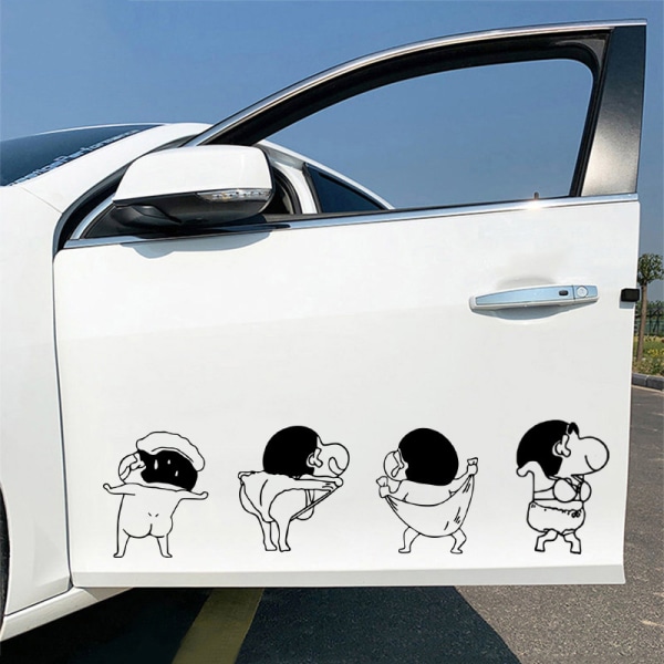 Crayon Shin-Chan Bildekal Fordon Styling Moto Auto Decal Fu A M