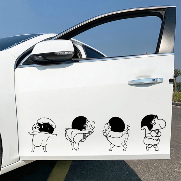 Crayon Shin-Chan Car Sticker Vehicle Styling Moto Auto Decal Fu A L
