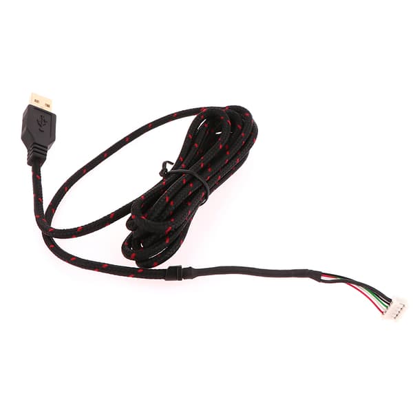 Nylon USB-musekabel erstatningsledning Steelseries KANA Sp A