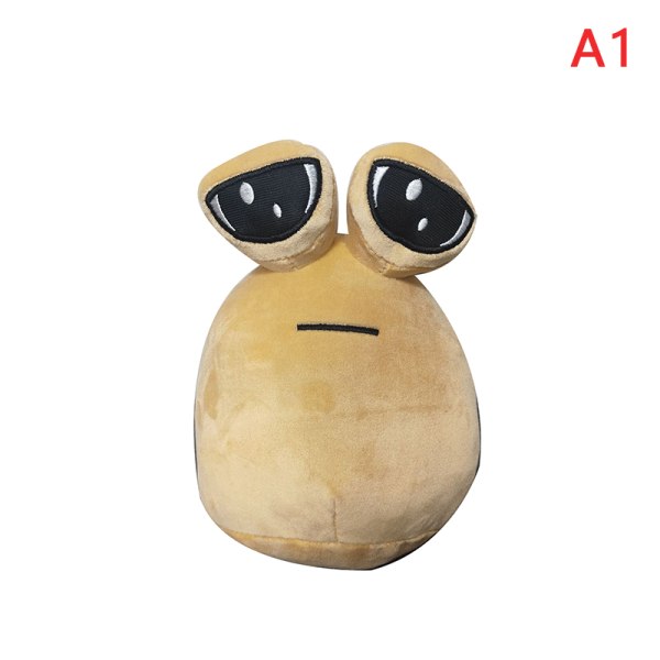 22 cm/8,6 tommer Pou Plysj tegneserie Alien Toy Kawaii Stuffed Animal Do A1