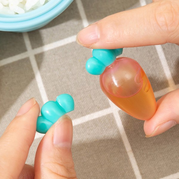 1/3/4 stk Mini krydder saus flaske bærbar ketchup salat dressing dispenser C