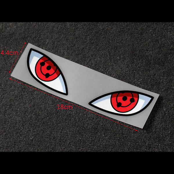 Devil eyes bilklistremerker bilhjelm elbil motorsykkel refl A8