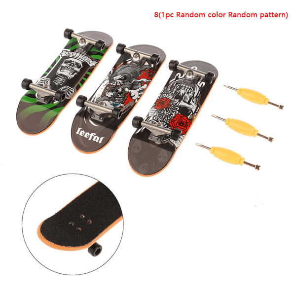 Finger Skate Board Tech Two Wheels Mini Scooter Fingerboard Sho A8 Skate
