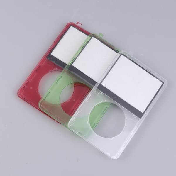 Värikäs kirkas läpinäkyvä etukotelo IPod Vi:lle Green