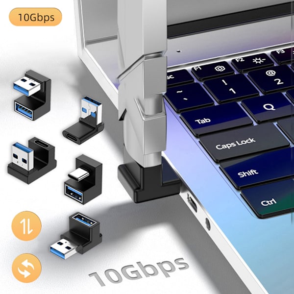 USB 3.0 Type C -sovitin A urostyypin C naarasliitin OTG Co E