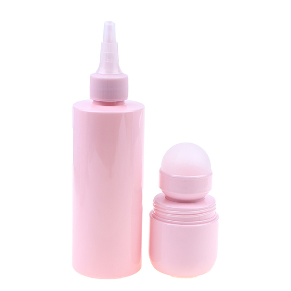 Rosa serie antiperspirant kroppsdoft roll-on flaskor spray D