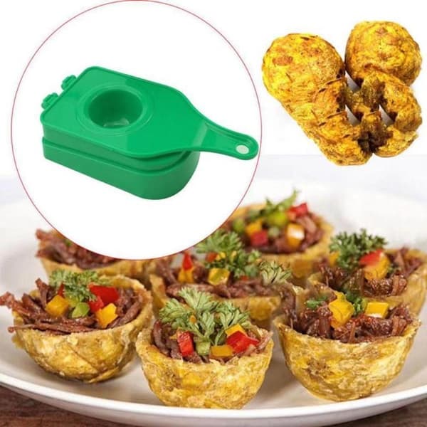 Bananbaconform Potatispress Kök Matlagning Extruderingsform