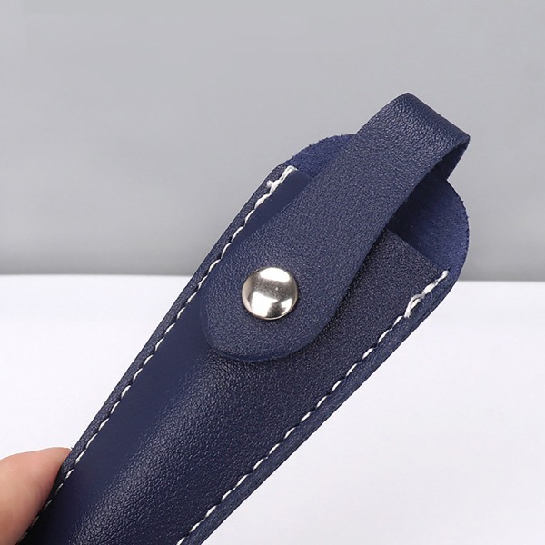 Professionell Frisör Frisör Sax Case PU Läder Red