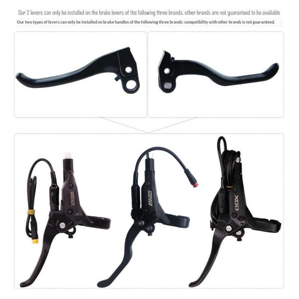 Til XOD aluminiumslegering hydraulisk bremsegreb til cykel elcykel 103mm