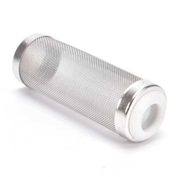 holdbart rustfritt stål filter mesh akvariefilter vakt fisk 6.8cm