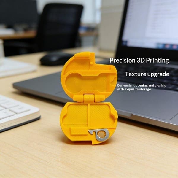 3D-printad SIM- och TF-kortshållare Bärbar minneskortsförvaring A2