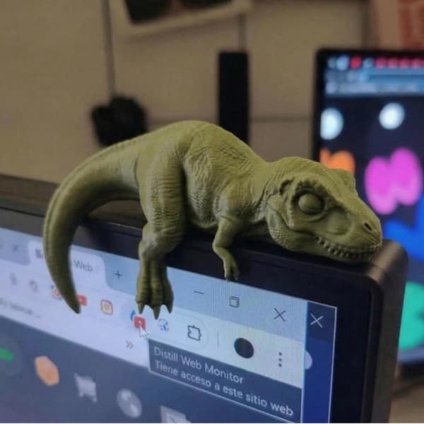 Sovende Tyrannosaurus Rex Skærmpynt A4