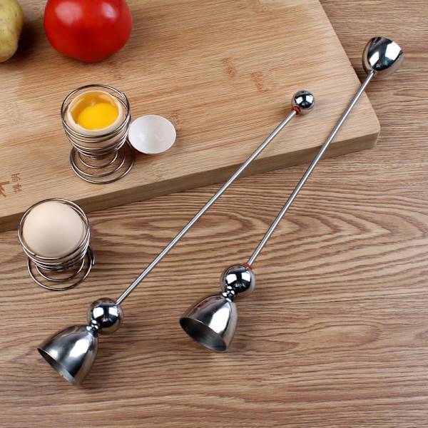 Kokt egg Topper Shell Top ter Kjøkken Gadgets Egg Tools Egg C A