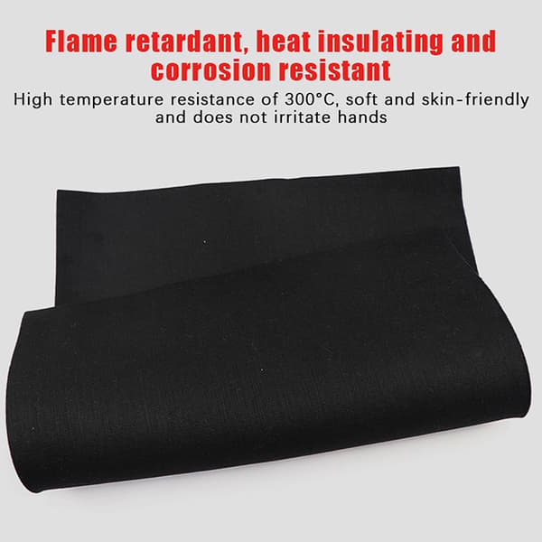 Brandsäker dyna Svetsning Skyddsfilt Isoleringsdyna Högtemperatur 3Pcs