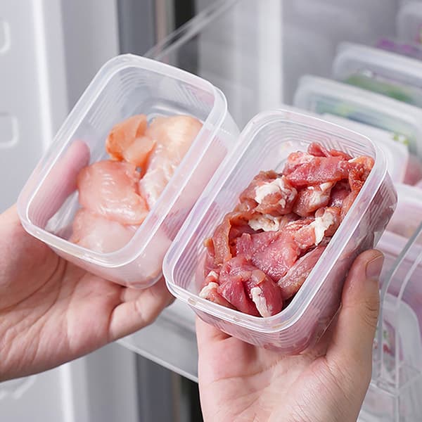Kylförvaring för fryst kött, grönsaker och färskvaror -Grad Rectangle