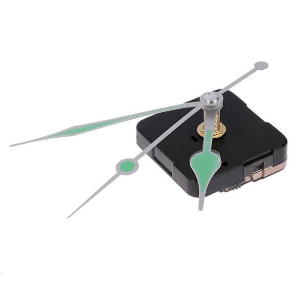 DIY Silent Quartz Urverk Veggklokke Motor Mekanisme Lang Spin