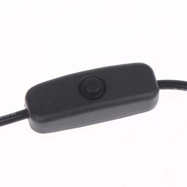 1/2/3 kpl Raspberry Pi 3 4 -virtakytkimelle USB C -jatkokaapeli 2500mA adapter 1pcs