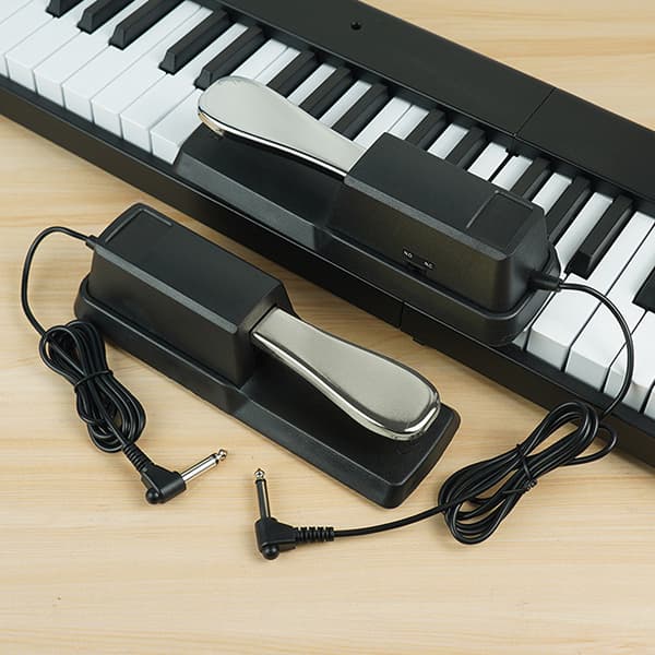 Universal bærbar elektronisk keyboard sustainpedal til digital 1PCS