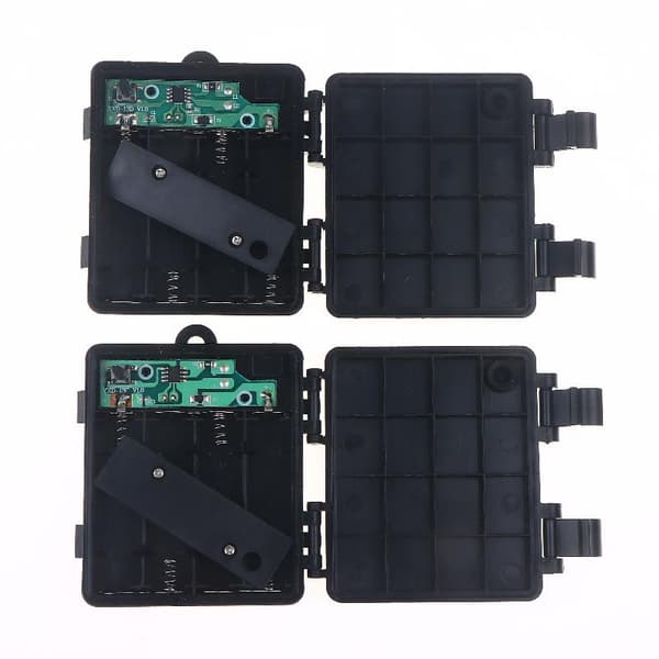 AA Nr. 5 Vattentät batterikassett med tidsfunktion 3X 8 functions