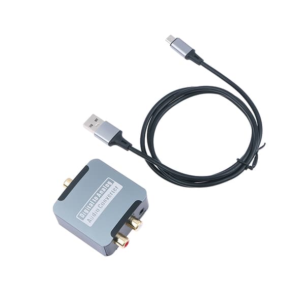 Digital til analog omformer DAC o Optisk SPDIF koaksial inngang T
