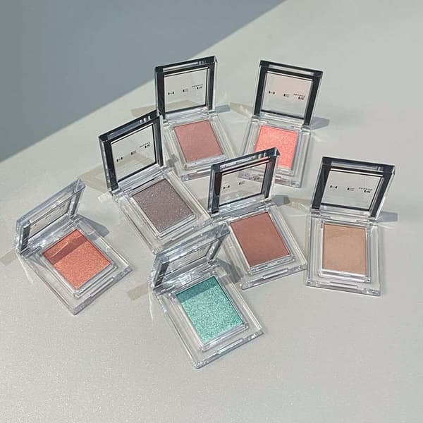 Ögonskugga Glansig Glitter Pärlemorskimrande Ögonskugga Highlighter Långvarig A7