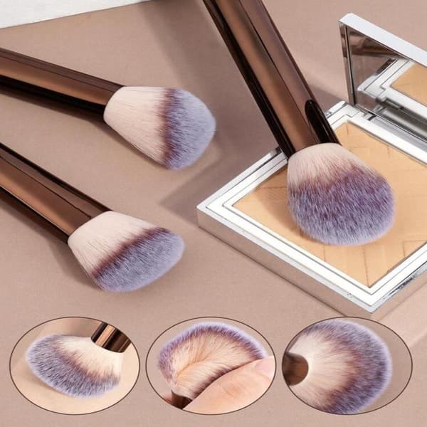 13PCS Sminkborstset Foundation Concealer Puder Ögonskugga Bl A1