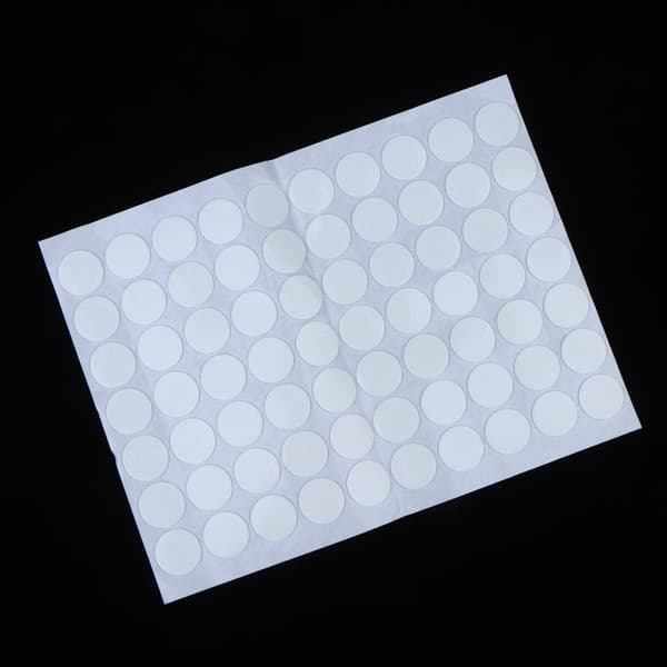 70 stk. 25 mm runde DIY 3D krystalklare epoxyklæbende R til håndværk