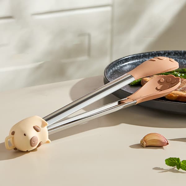 Kloformede klips og tegneserie madklips grillklips sandwich Brown