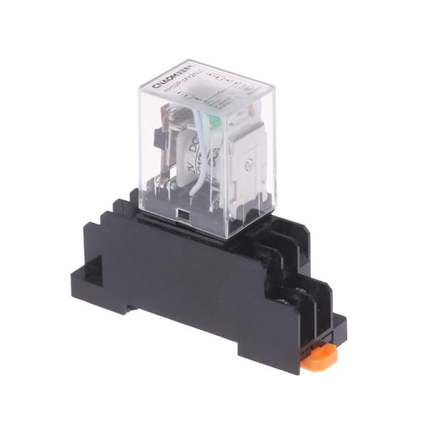 Miniature spole generelt elektromagnetisk mellemliggende relæafbryder DC 12V