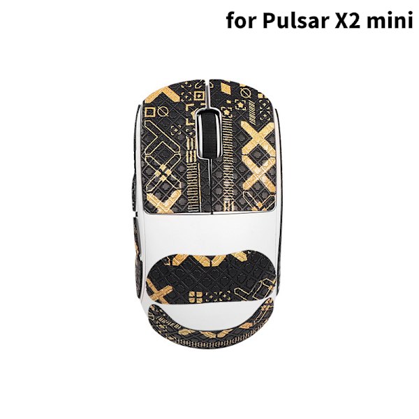 Sklisikker museklistremerke for Pulsar Xlite X2/X2 MINI Mouse Grip T A18