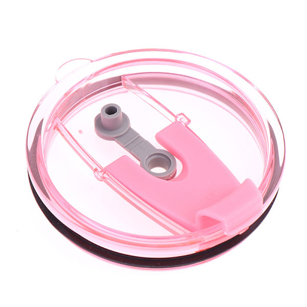 30 Oz forseglingsflaskelokk Sprutsikkert vanlige plastlokk Pink
