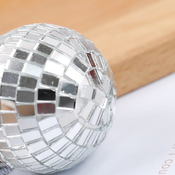 Joulupallokoristeet 2-8cm Mini Disco Mirror Ball Christmas A2