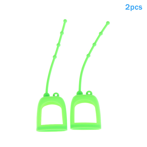 2 kpl silikonipullon suojus pullon suojus pullon suojus Sili Green 2Pcs