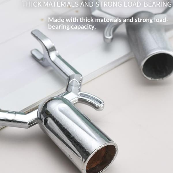 Klesstanggaffel i aluminiumslegering, høy bæreevne, solid 1