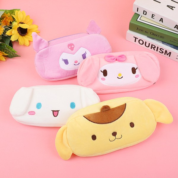 Sanrio Cinnamoroll Plys Penalhus Melody Kuromi Kirby Stuffe Pink