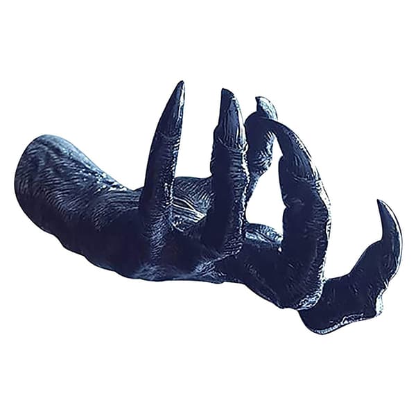 Häxans hand väggdekoration väggmonterad simulering händer Sta Black
