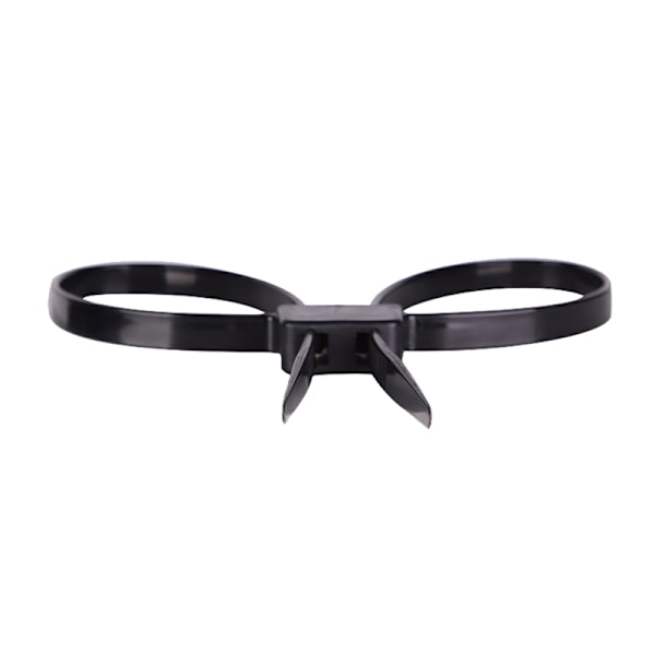 Flex Manschetter Plast Nylon Engångsdragkedja Handbojor Seghet Black