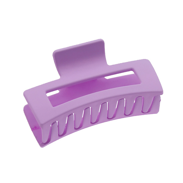 n Kvinner Jenter Plast Hårklør Hårklemme Hodeplagg Stor størrelse Purple