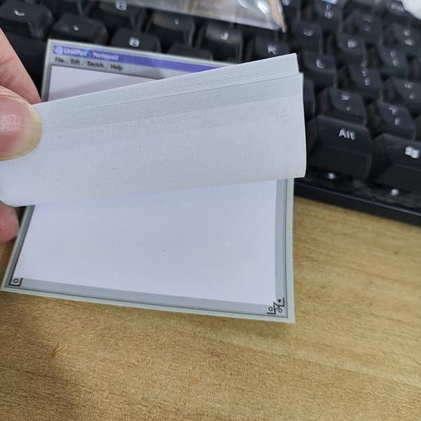 50 ark vintage computer tegning sticky notes - ideel til kunst A3