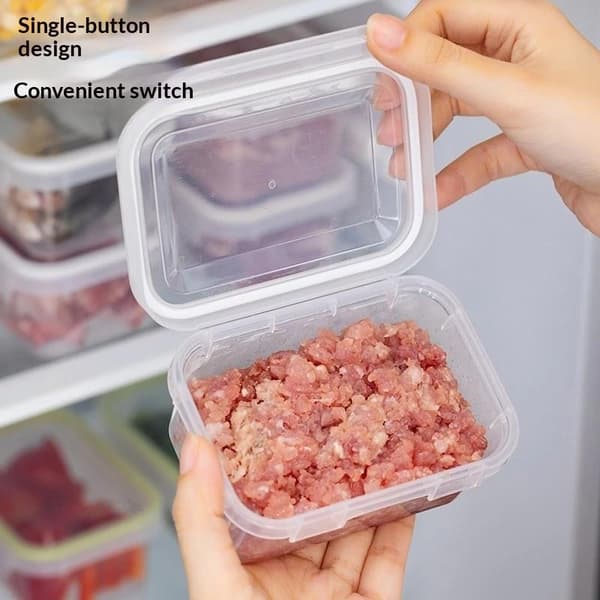 Kylskåp Fryst köttlåda Konserveringslåda Enkel snäpplock C S