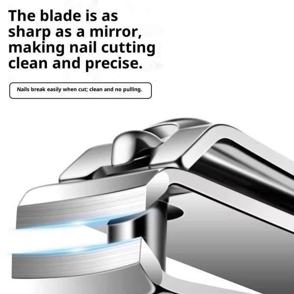 Manicure negleklipper sæt i rustfrit stål med skarpe blade og Green