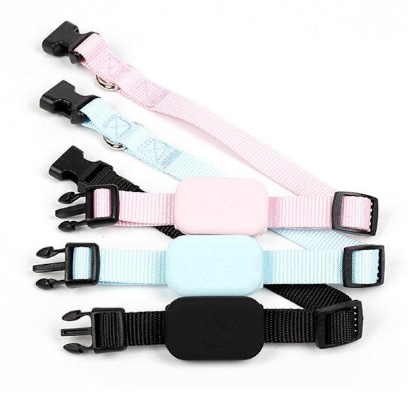 Bluetooth GPS Tracker Hund Mini Spårning Rörelse Varning Halsband A2