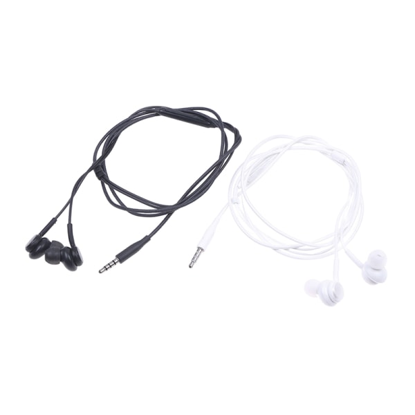 Kablede ørepropper Hodetelefoner In-Ear Håndfrie øretelefoner m/mikrofon For White