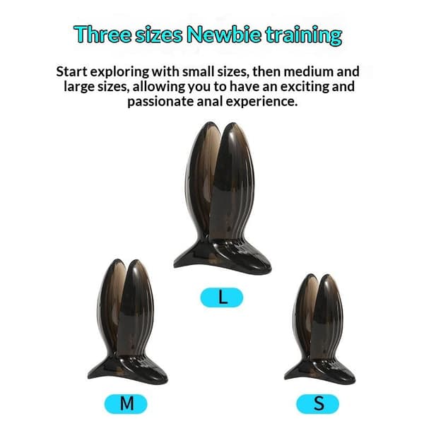 Peep Hole Butt Plug Ontto Anaali Butt Plug Tunneli Anaali Dilataattori A Black S