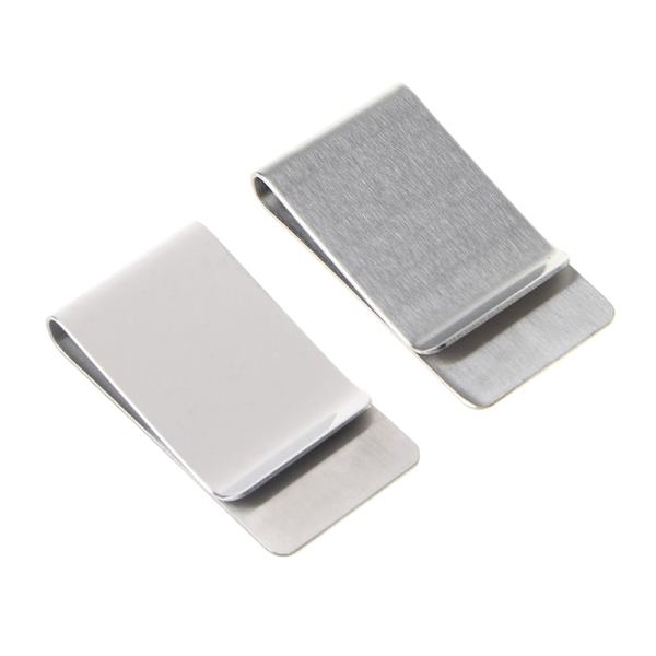 Högkvalitativ metall pennhållare Money Clip Mode Simple Cash Cl A2
